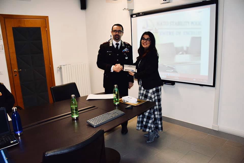 NATO Stability Policing Centre of Excellence - formazione sulla comunicazione digitale