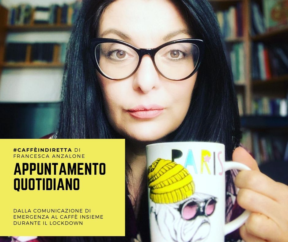 #caffèindiretta con Francesca Anzalone PR Manager