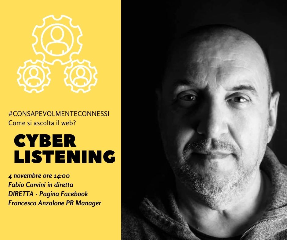 Fabio Corvini parla di Cyber Listening per consapevolmenteconnessi