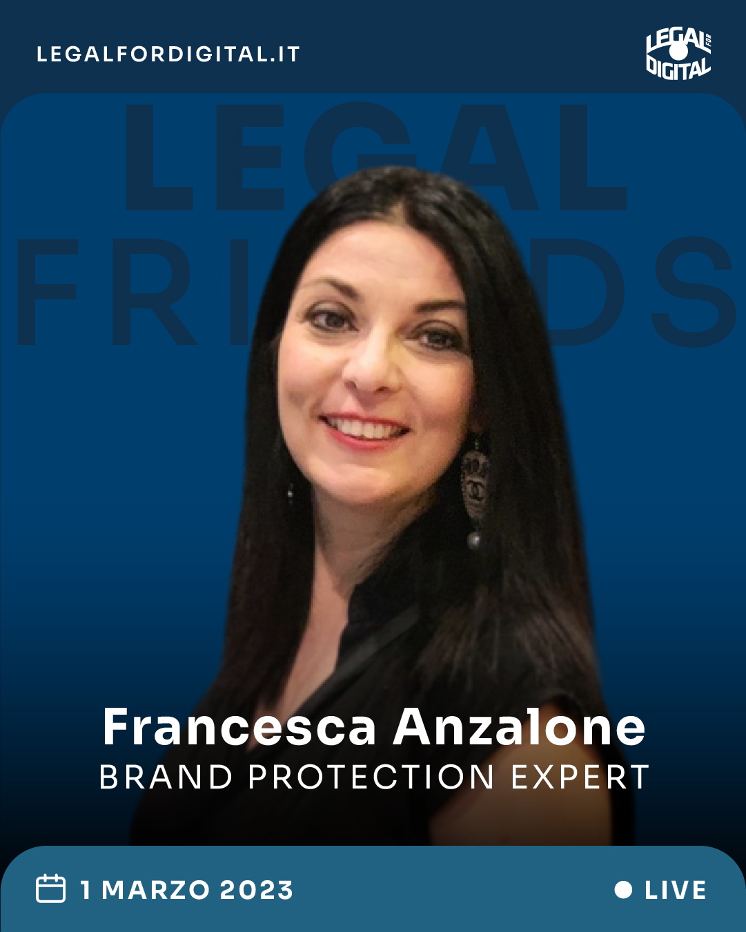 Francesca Anzalone - i trend 2023 nella comunicazione a Legal for Digital Friends